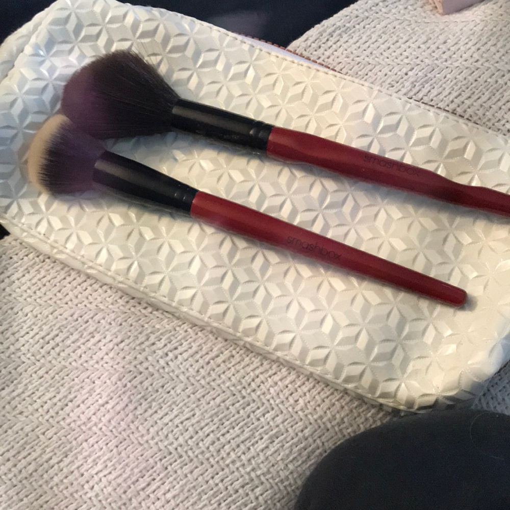 Smashbox full size brushes never used